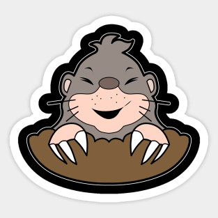 Cute Mole Sticker